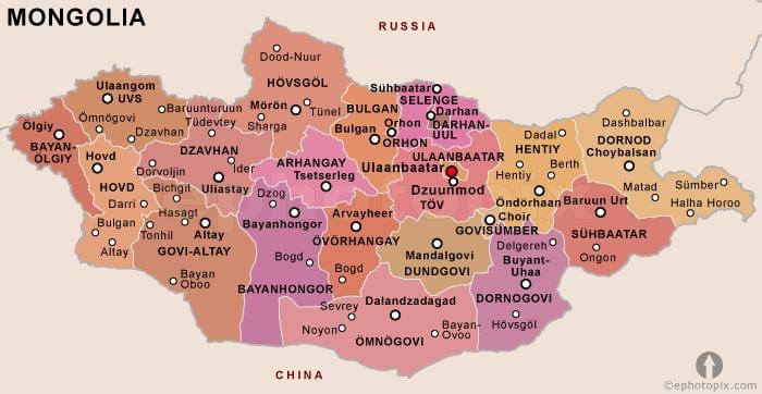 Lao, եթե Մոնղոլիա քաղաքական